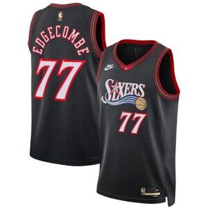 NWT! VJ Edgecombe #77 Philadelphia 76ers Retro Swingman Rookie Jersey!